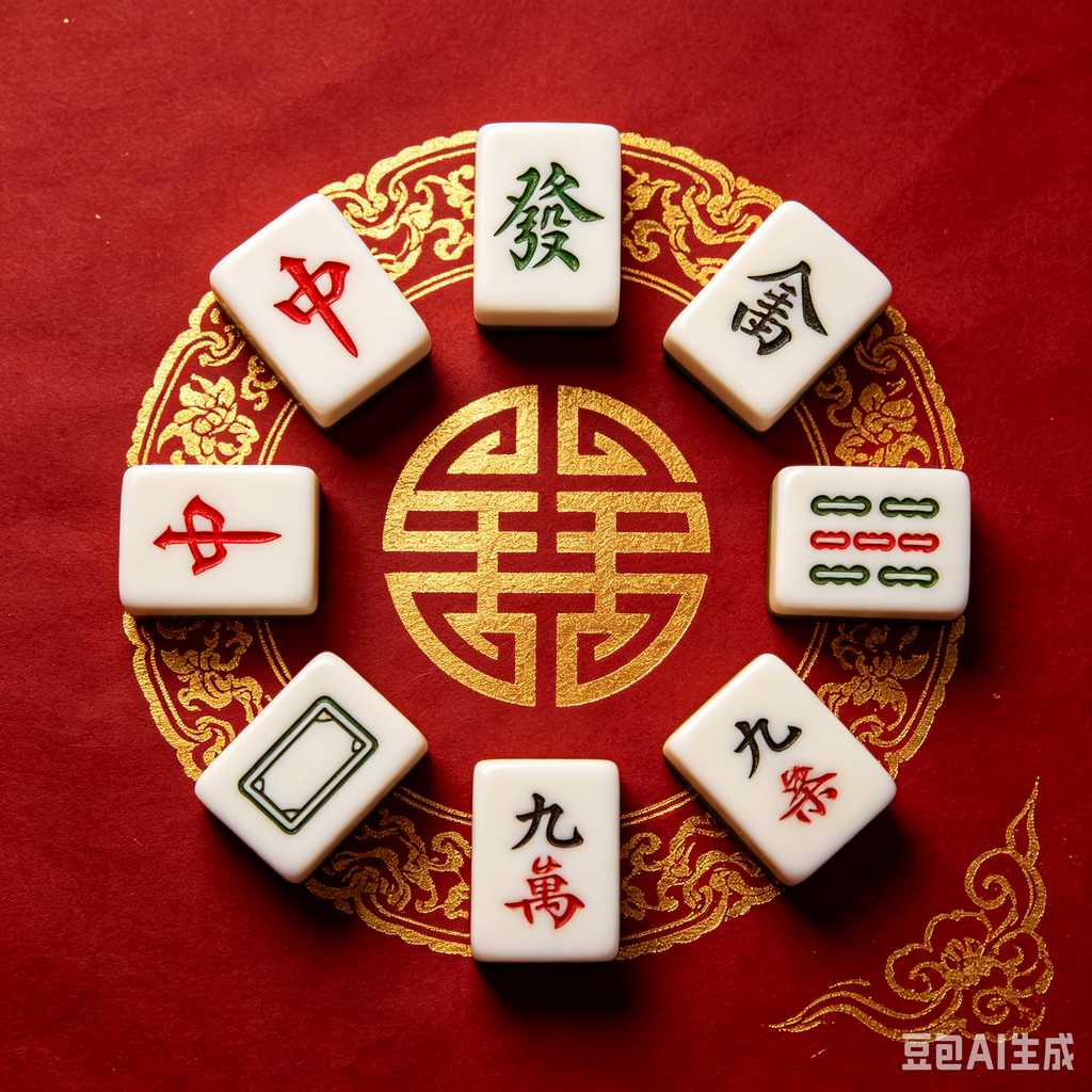 simple style mahjong set